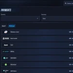 VegasHero withdrawal or payments interface with payout method selection